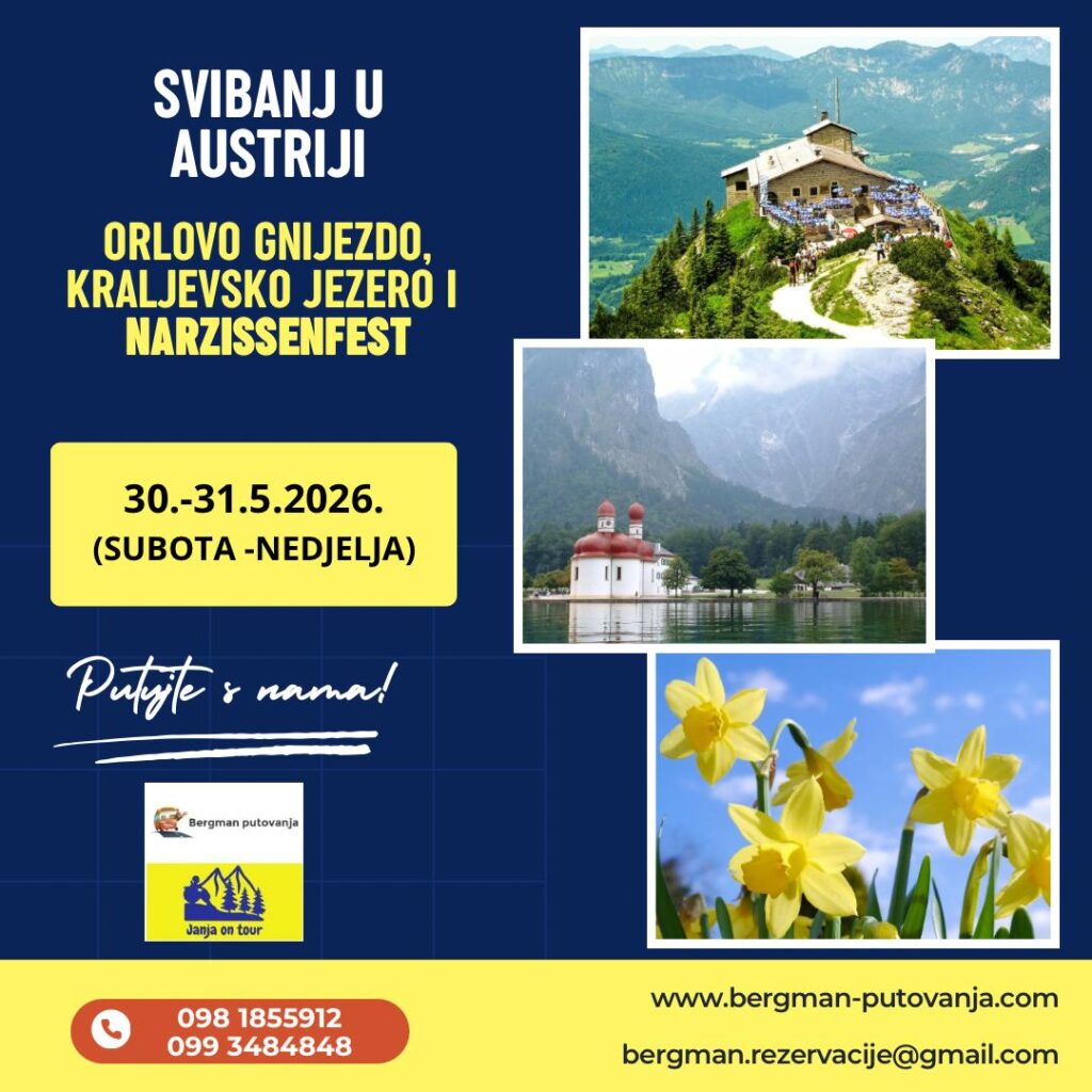 NARZISSENFEST – ORLOVO GNIJEZDO – KRALJEVSKO JEZERO