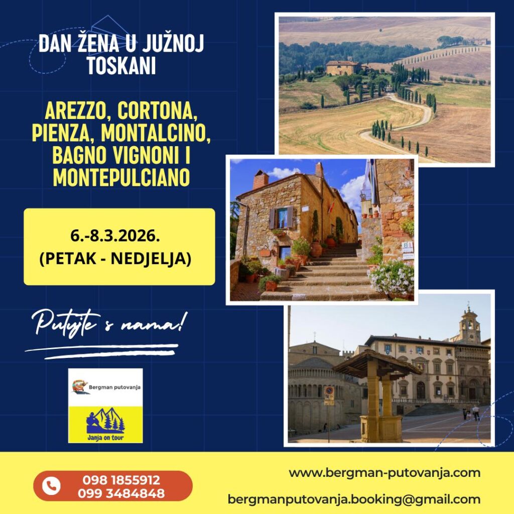 DAN ŽENA U JUŽNOJ TOSKANI, 6.-8.3.2026.