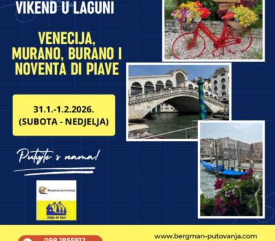 VENECIJA I OTOCI LAGUNE – MURANO I BURANO