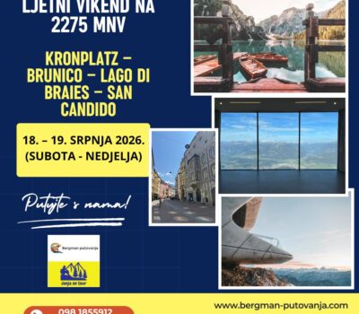 KRONPLATZ – BRUNICO – LAGO DI BRAIES – SAN CANDIDO