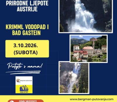 Slapovi Krimml i Bad Gastein