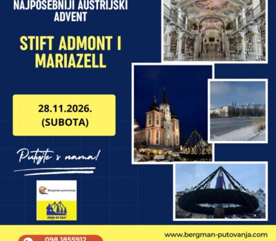 STIFT ADMONT I  MARIAZELL, 28.11.2026.